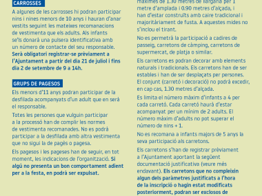 Informació La Beata 2026