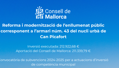 Enllumenat Can Picafort