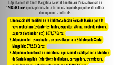 Subvencions 2026